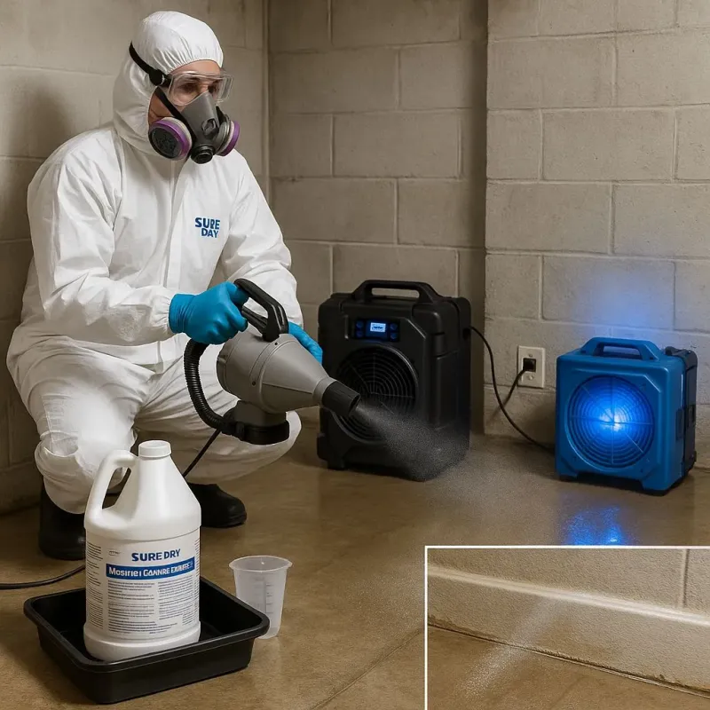Sanitization and Odor Removal process in Skowhegan, ME