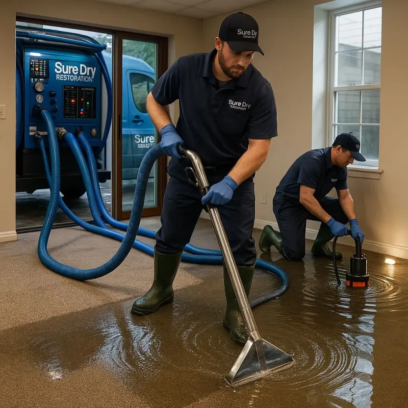 Water Extraction and Removal process in Skowhegan, ME